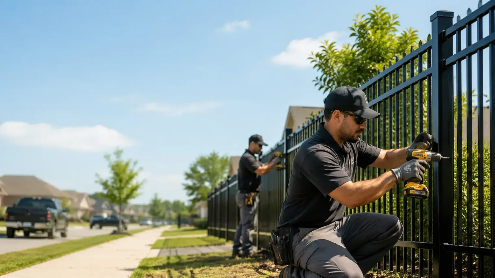 Metal Fence Installation in Shelby, OH